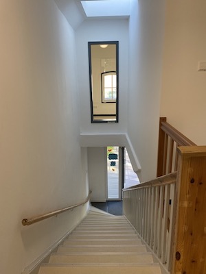 Kita Neugestaltung Treppenraum